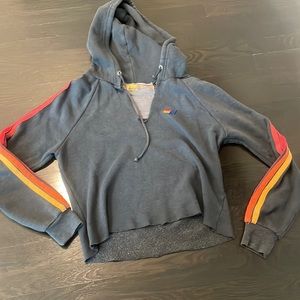 AVIATOR NATION CROPPED HOODIE